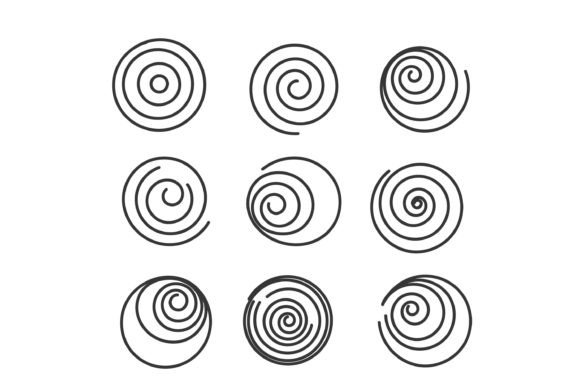 Download Doodle Abstract Spiral Circle - Abstract Collection