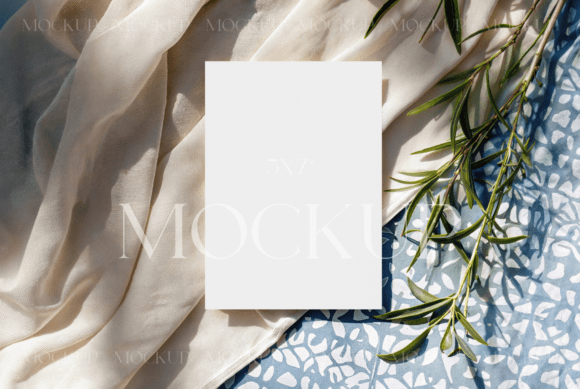 Download Spring Card Mockup, 5x7 Card Mock - Spring card Collection