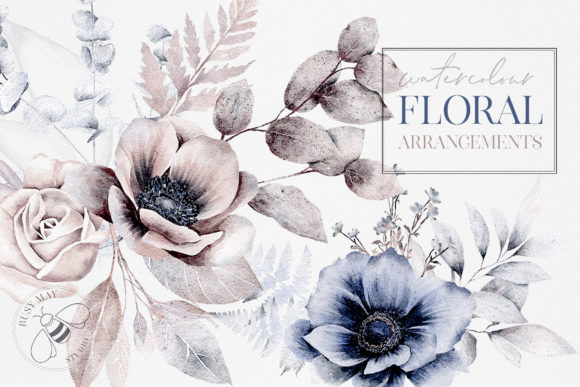 Download Watercolor Flower Arrangements Florals - Water Collection