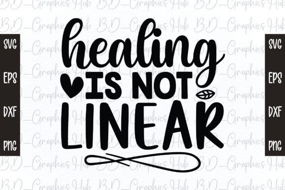 Download Healing is Not Linear SVG - Premium Resources