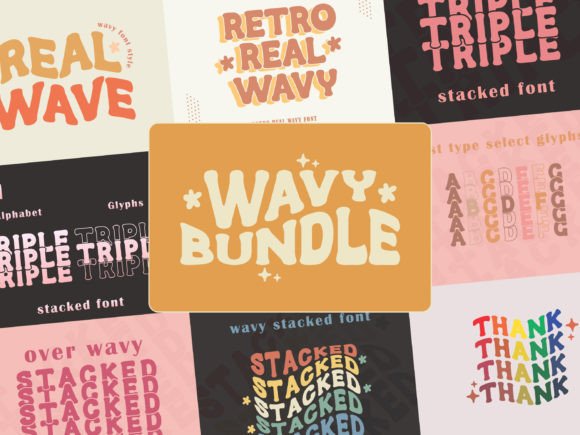 Download Wavy Stacked - Wavy Collection